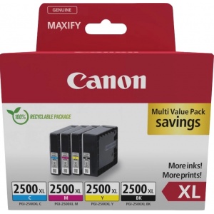 Canon PGI-2500 XL 09254B010 Orig Pgi2500xl Multipack bk cyan mag yell 8714574679006