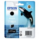  ORIGINALE Epson Cartuccia INK JET nero  foto  C13T76014010 T7601 25.9ml 