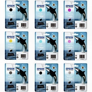Epson C13T76054010 Orig T7605 Cartuccia cyan light 25.9ml UltraChrome HD 8715946539102