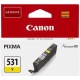 Canon CLI-531y 6121C001 Orig CLI531 Cartuccia yellow 515 pag 4549292218305