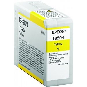 Epson C13T850400 T8504 ORIGINAL Cartuccia inkjet yellow 80ml  010343914896