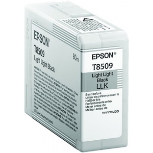Epson C13T850900 Orig T8509 Cartuccia light light black 80ml  010343914940