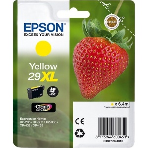 Epson C13T29944012 Orig T2994 Cartuccia inkjet yellow 450 pag 6.4ml XL 8715946600451