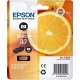  ORIGINALE Epson Cartuccia INK JET nero  foto  C13T33414010 T3341 4.5ml 