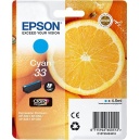  ORIGINALE Epson Cartuccia INK JET cyan C13T33424010 T3342 ~300 PAG  4.5ml 