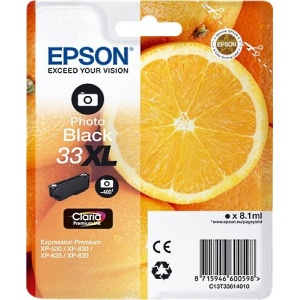 Epson C13T33614012 Orig T3361 Cartuccia black photo XL - 8715946600598