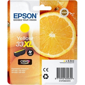 Epson C13T33644010 Orig T3364 Cartuccia yellow 650 pag XL - 8715946600659