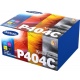 originale Samsung Multipack nero / ciano / magenta / giallo CLT-P404C  rainbow kit