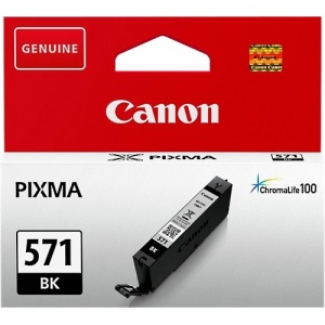 Canon CLI-571bk 0385C001 ORIG CLI571 Cartuccia inkjet black 6.5ml 4549292032932