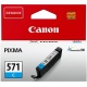 Canon CLI-571c 0386C001 orig CLI571 Cartuccia inkjet cyan 6.5ml 4549292032949
