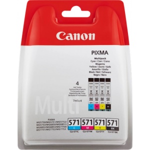 Canon CLI-571 0386C005 cli571 ORIGINAL Multipack black cyan magenta yellow - 8714574631820