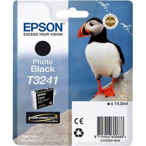 Epson c13T32414010 Orig T3241 Cartuccia black photo 4200 pag 14ml 8715946600888