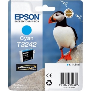 Epson c13T32424010 Orig T3242 Cartuccia inkjet cyan 980 pag 14ml  8715946600895