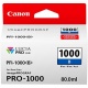 Canon PFI-1000b 0555C001 orig PFI1000b Cartuccia inkjet Blu 80ml 4549292046595