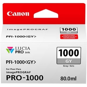 Canon PFI-1000gy 0552C001 orig PFI1000gy Cartuccia Grigio 80ml 4549292046526