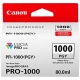 Canon PFI-1000pgy 0553C001 orig PFI1000 Cartuccia Grigio Photo 80ml 4549292044997