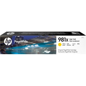 HP L0R11A 981X  ORIGINAL Cartuccia inkjet yellow 10000 pag - 889296095279