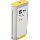 ORIGINALE HP F9J65A 728 Cartuccia ink jet yellow  130ml - 888793397848