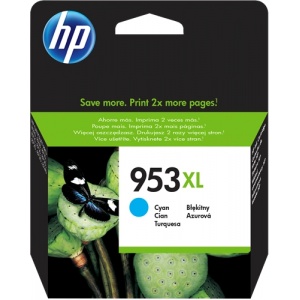 HP F6U16AE 953 xl ORIGINAL Cartuccia inkjet cyan 953XL 1600 pag 725184104091