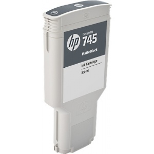 HP F9K05A 745 ORIGINAL Cartuccia inkjet black Matte (opaco) 300ml  725184104688