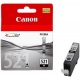 ORIGINALE Canon 521 Cartuccia nero CLI-521bk 2933B001 9ml 