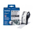 ORIGINAL Brother Etichette  DK-22210  etichetta a lunghezza continua, 29mm x 30,48m bianco