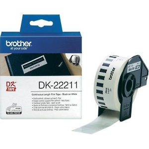 Brother DK-22211 Orig DK22211 etichetta a lunghezza continua bianca 4977766628204