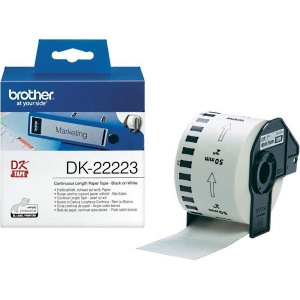 Brother DK-22223 Orig DK22223 Etichetta a lunghezza continua bianca 4977766654982