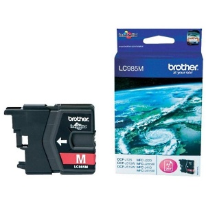 Brother LC985M LC-985 M  - ORIGINALE Cartuccia magenta 260 PAG - 4977766675437