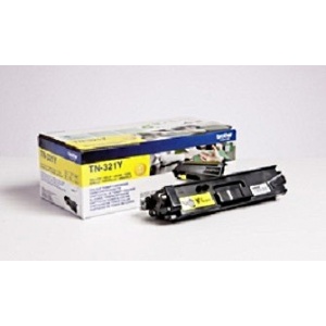 Brother TN-321Y 321 - TN321Y - ORIGINALE toner YELLOW 1500 PAG - 4977766735001