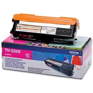 Brother TN-328M 328 TN328m - ORIGINALE toner magenta 6000 pag - 4977766679442