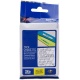 ORIGINAL Brother nastro laminato bianco su trasparente TZe-135 TZ-135 12 mm x 8 m, laminato