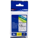 ORIGINAL Brother nastro laminato nero su trasparente TZe-141 TZ-141 18 mm x 8 m, laminato