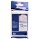 ORIGINAL Brother nastro laminato blu su bianco TZe-FA3 TZ-FA3 12 mm x 3 m, banda applicabile con stiratura