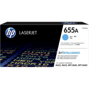 HP CF451A 655A ORIGINAL toner Cyan 10500 pag 889894325426