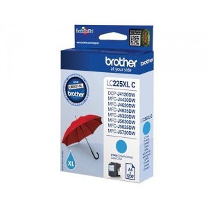 BROTHER LC225XLC ORIG LC-225XL CARTUCCIA CYAN - 1200 PAG 4977766735957