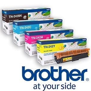 Brother TN-242bk Orig tn242bk toner black 2500 PAG - 4977766745567