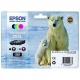 ORIGINALE Epson Multipack nero   cyan   magenta   yellow C13T26364010 T2636 4 cartucce INK JET XL  T2621 + T2632 + T2633 + T2634