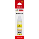 ORIGINAL Canon GI590 Cartuccia ink-jet Yellow GI-590y 1606C001 - 7000 pag 70ml  - 4549292074758