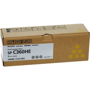 Ricoh 408187 SP C360HEY ORIGINAL toner Yellow 5000 pag - 4961311920189 