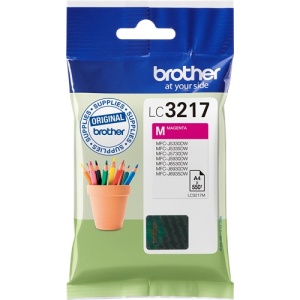 Brother LC3217M - LC-3217 - ORIGINAL Cartuccia magenta - 550 PAG - 4977766762137