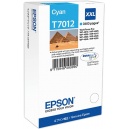 ORIGINAL Epson T7012  C13T70124010 Cartuccia ink jet cyan T70124010 - 3400 pag  XXL