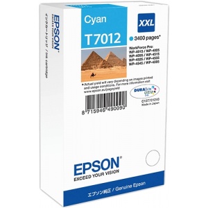 Epson C13T70124010 Orig T7012 Cartuccia inkjet cyan 3400 pag  XXL - 8715946490090