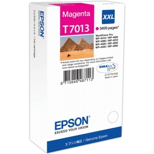 Epson C13T70134010 Orig T7013 Cartuccia inkjet  magenta 3400 pag XXL 8715946487113