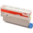 ORIGINAL OKI toner giallo 46507505 C612 - 6000 pag 5031713068372