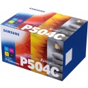 ORIGINALE Samsung CLT-P504C SU400A Multipack Black cyan magenta Yellow 504C  Rainbow Kit 4 toner 504S - 8806088593593