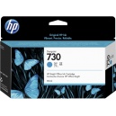 ORIGINALE HP P2V62A / 62a / hp730 730 Cartuccia ink jet cyan 130ml 190781726937