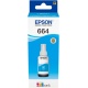 Epson C13T664240 - T6642 Original Cartuccia Cyan  N° 664 - 7500 Pag 70ml  8715946540986