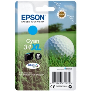 Epson C13T34724010 34XL Orig T3472 InkJet Cyan 950 pag 8715946632155
