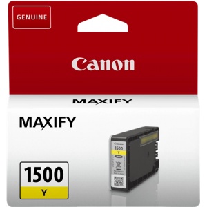 Canon PGI-1500y 9231B001 Orig PGI1500y Yellow 300 Pag 4.5ml  4549292004571